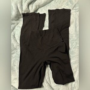 Black aerie flare leggings